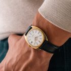 Omega Constellation 168.017 gold plated from approximately 1969 wrist shot