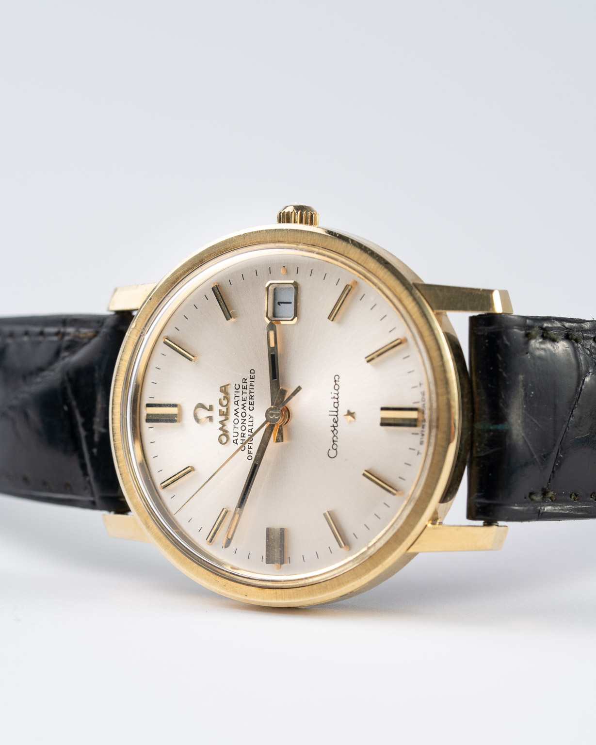 Omega Constellation 168.018 gold capped from approximately 1970 bottom dial