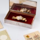 Omega Constellation 2852 18K gold, on gold flatlink, full set from 1959