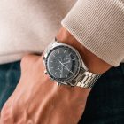 Omega Speedmaster 145.022-68 with flat link bracelet from 1969 wrist shot