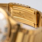 Omega Constellation 2852 18K gold, on gold flatlink, full set from 1959 clasp detail