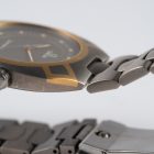 Omega Seamaster Polaris Titanium Quartz 396.1021 full set from 1987 crown top